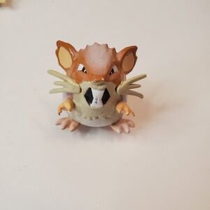 Vintage 1999 Raticate Pokemon Tomy Mini Figure‎ CGTSJ
